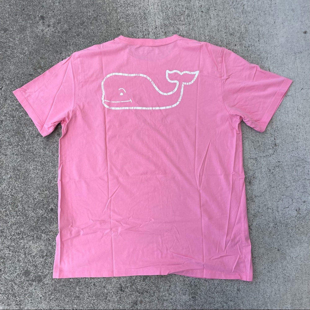 Vineyards Vines Garmet-Dyed Pocket T-Shirt